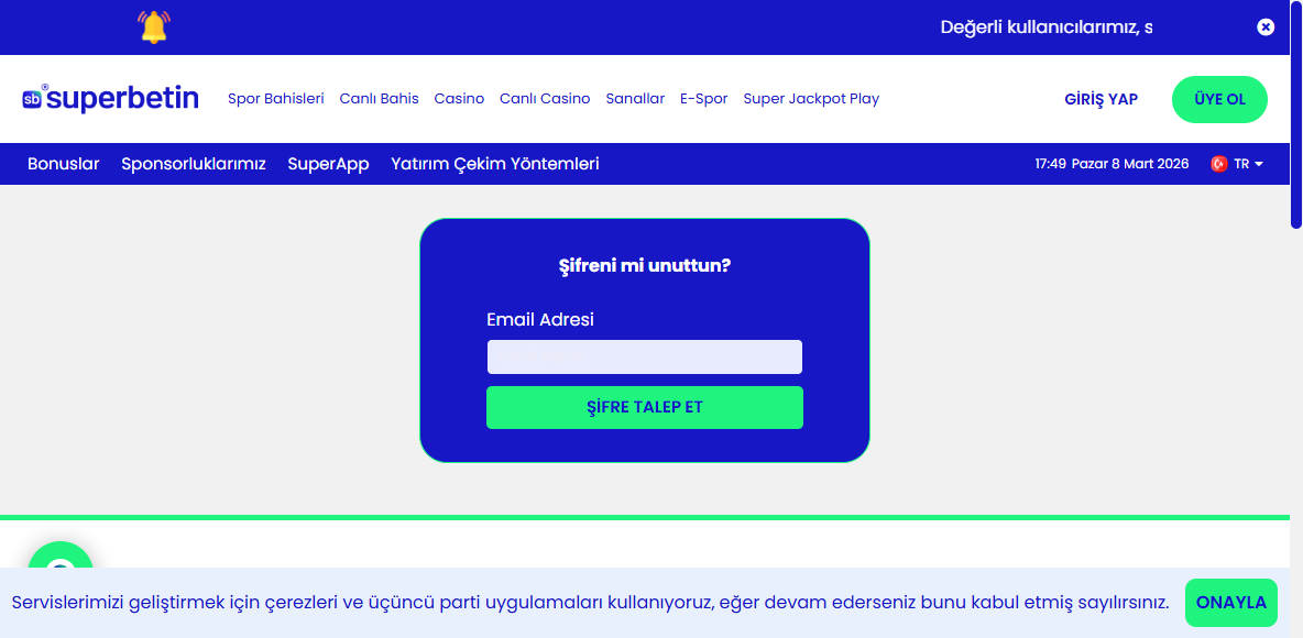 Superbetin Canlı Maç Nereden İzlenir?