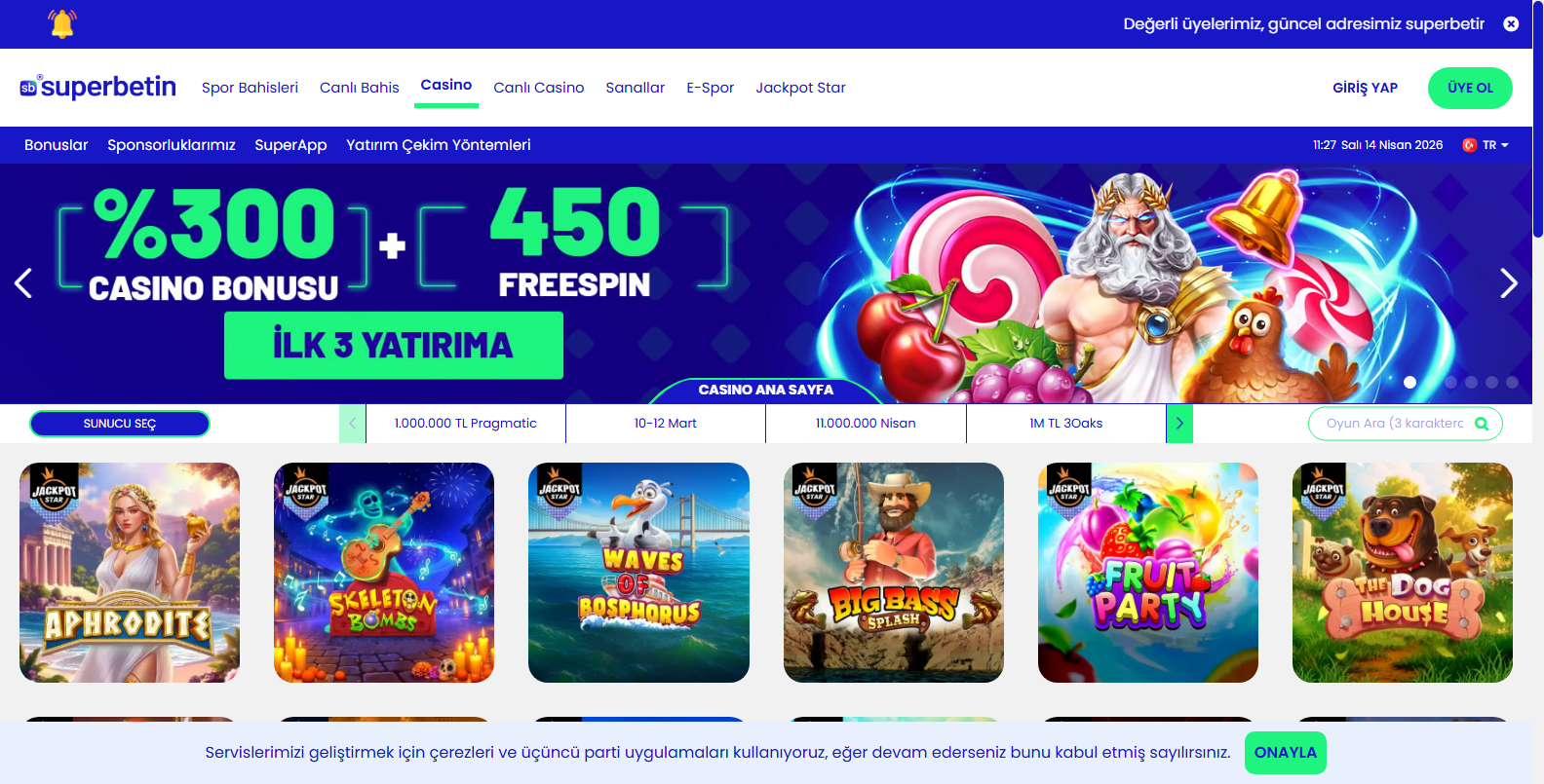 Superbetin Deneme Bonusu